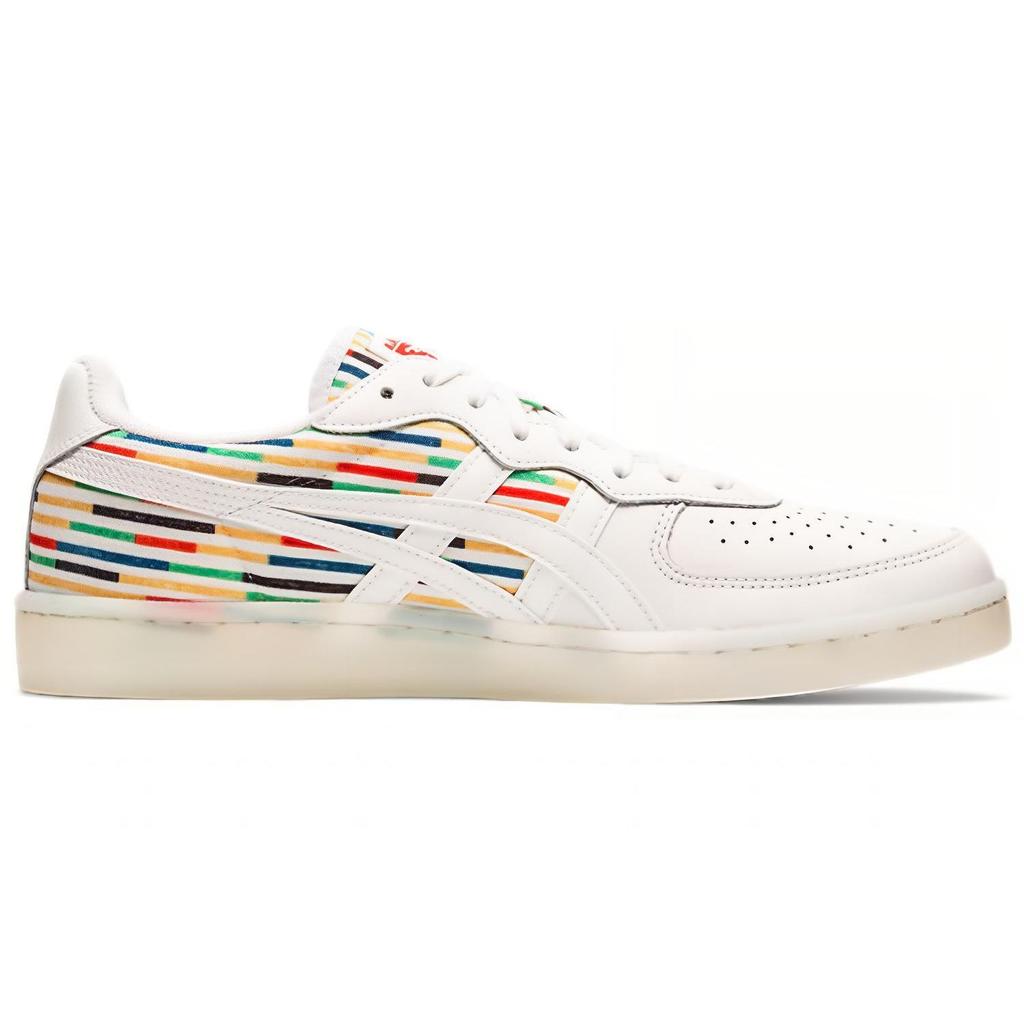 ONITSUKA TIGER Gsm Fashion Color Block Casual Low Top Sneakers Unisex Sneakers Multicolor 1183A701-100