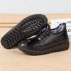 Winter Women Cotton Shoes Waterproof Anti Slip Plush Warm Casual Shoes Middle-aged Elderly People Comfort Flat Soled Snow Boots