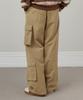 GLW Double Pocket Cargo Pants Beige