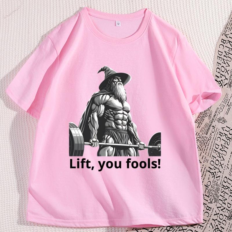 Funny Gym Meme T Shirt Men Workout Tshirt Cotton Short Sleeve Printed Graphic Tees Streetwear Clothing Mens Clothes