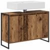 Bathroom Cabinet with Door Reclaimed Wood Look 90 x 30 x 60 cm Engineered Wood