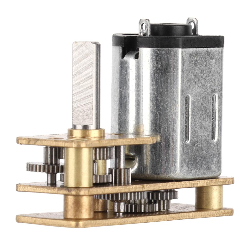 JW?1024N20 Hastighetsreducerande Kugghjulsmotor DC6V 150RPM 3x10mm Mini DC-motor