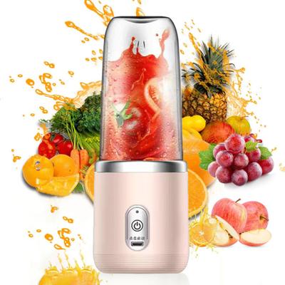 Handheld Juicer with 6 Stainless-Steel Blades 21000Rpm High Speed Low Noise Rechargeable Wireless Fruit Mixer Juice Extractor