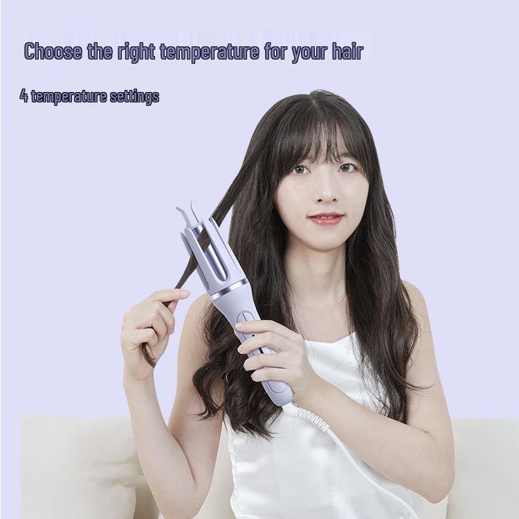 32mm Automatic Curling Iron with Negative Ions – Gentle Hair Care for Large Waves & Water Ripples.