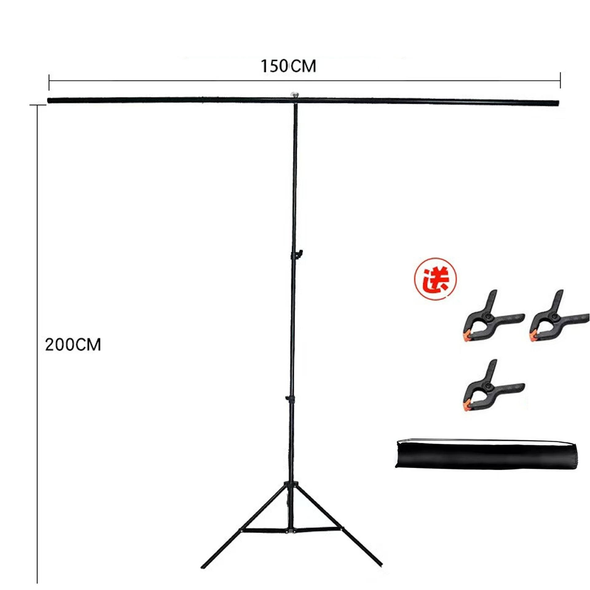 2x2 Meter Studio Green Screen with Retractable Support Frame,Portable Photography Background Cloth for Live Streaming