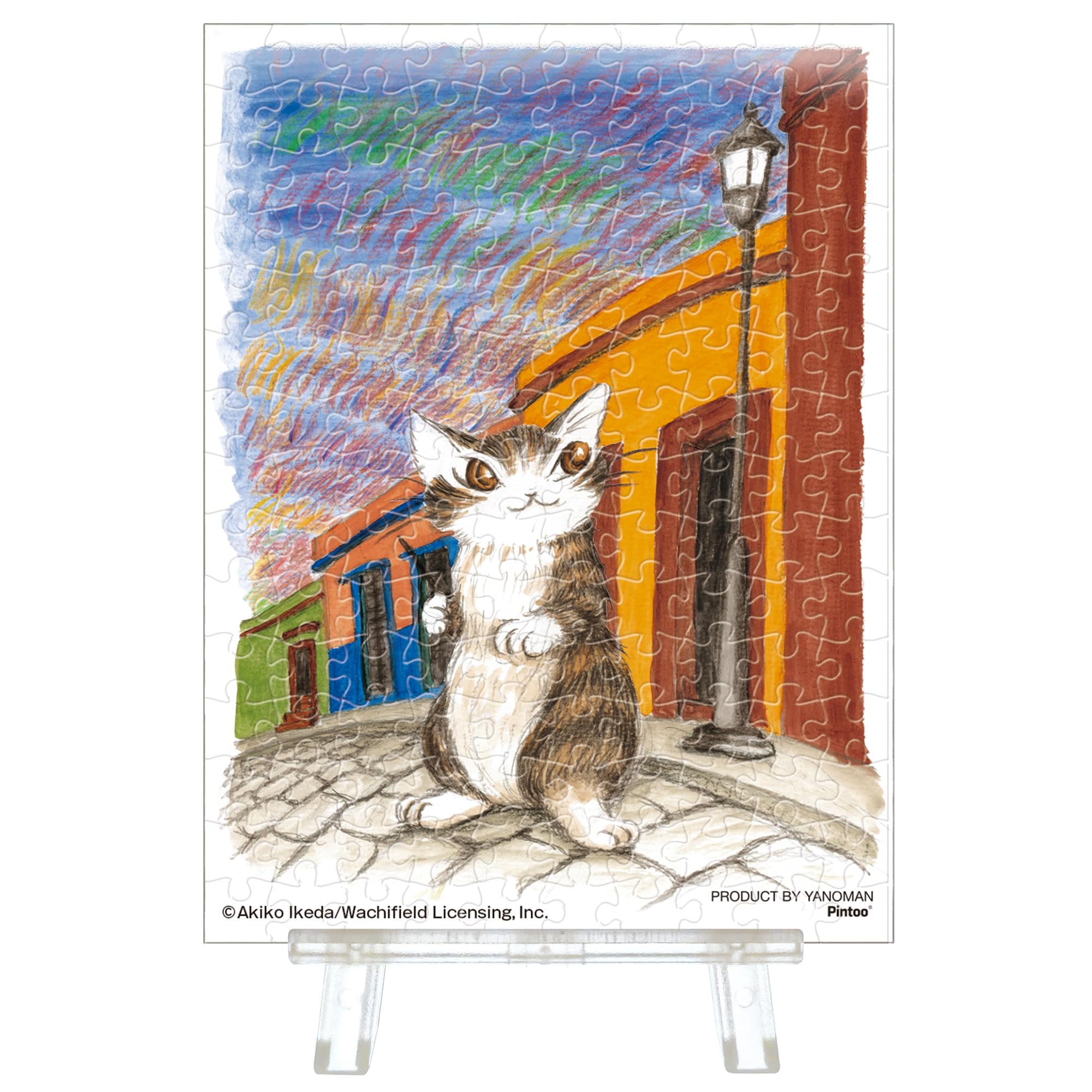 

Yanoman Petit Paris Clear Jigsaw WACHIFIELD Flag Fluttering in the Oaxaca Sky No No Mini Piece Request Form Included 150-Piece Puzzle, (7.6x10.2cm),