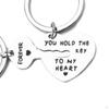 2 X Valentine's Day Keychain Car Boyfriend Girlfriend Couple