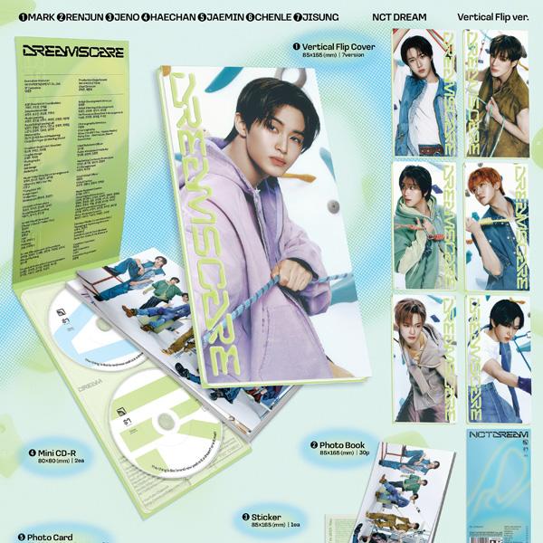 (+shop Gift) NCT DREAM - DREAMSCAPE (Vertical Flip Ver.)  [Random Version]