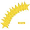 40 Pcs Metallic Star Cutouts Double Printed Paper Stars Decoration for Wedding Movie Night Party Supplies Bulletin Board Classroom Wall Decorations