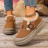 Women's Boots Casual Winter Shoes for Woman Fur Shoes Winter Boots for Ankle Snow Boots Keep Warm Footwear Women