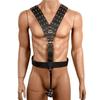 Meeste Bondage Nahast Seksikad Riided Soomus Peenise Sõrmus Fetiš BDSM Slave Femdom Cosplay seksikostüümidele