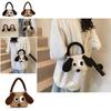 Adorable Cartoon Dog Shoulder Bag For Kids Perfect For Fall Winter Season