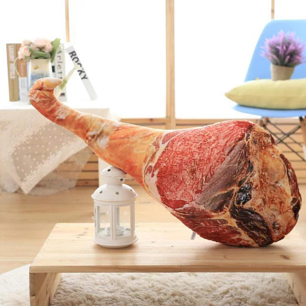 Home Decor Creative Ham Plush Pillow Cushions Toy Stuffed Sofa 45cm