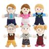 Puppet Hand Family Plush Doll Toy Storytelling Doll Party Supplies For Kids Gift
