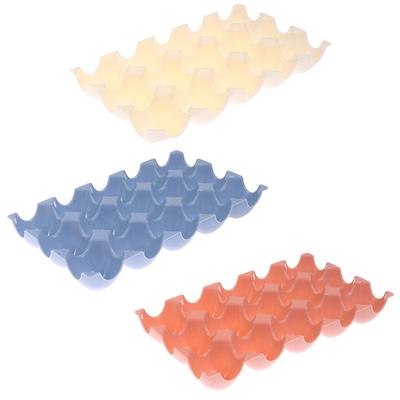 1Pcs 15 Cups Egg Tray Holder Plastic Deviled Egg Crate For Storage Container