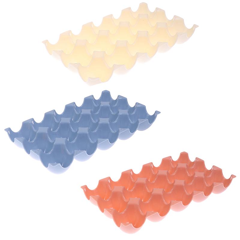 1Pcs 15 Cups Egg Tray Holder Plastic Deviled Egg Crate For Storage Container