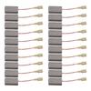 20PCS Carbon Brushes For Motor Angle Grinder Tool 45mm Spare Parts Useful