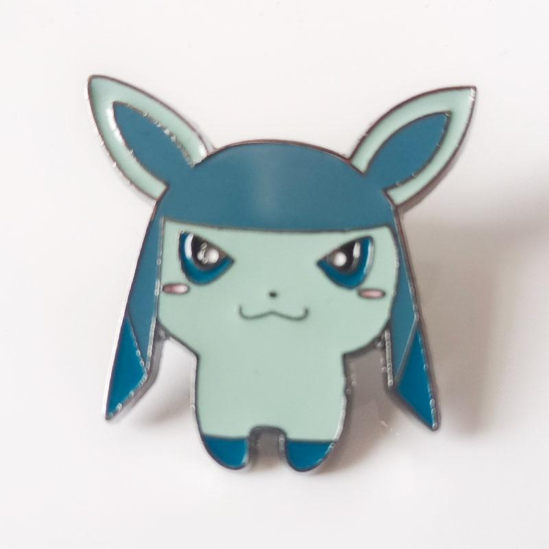 Let's Go Pikachu Eevee Enamel Pins Kawaii Pocket Monster Eeveelution Metal Cartoon Brooch Backpack Collar Lapel Badge