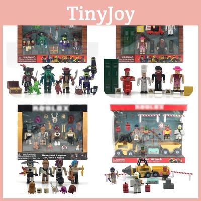 Roblox Figures Set With Colorful Characters And Accessories For Creative Play