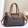 Pillowshaped Tote Bag With Zipper Closure And Inner Pouch For Urban Style