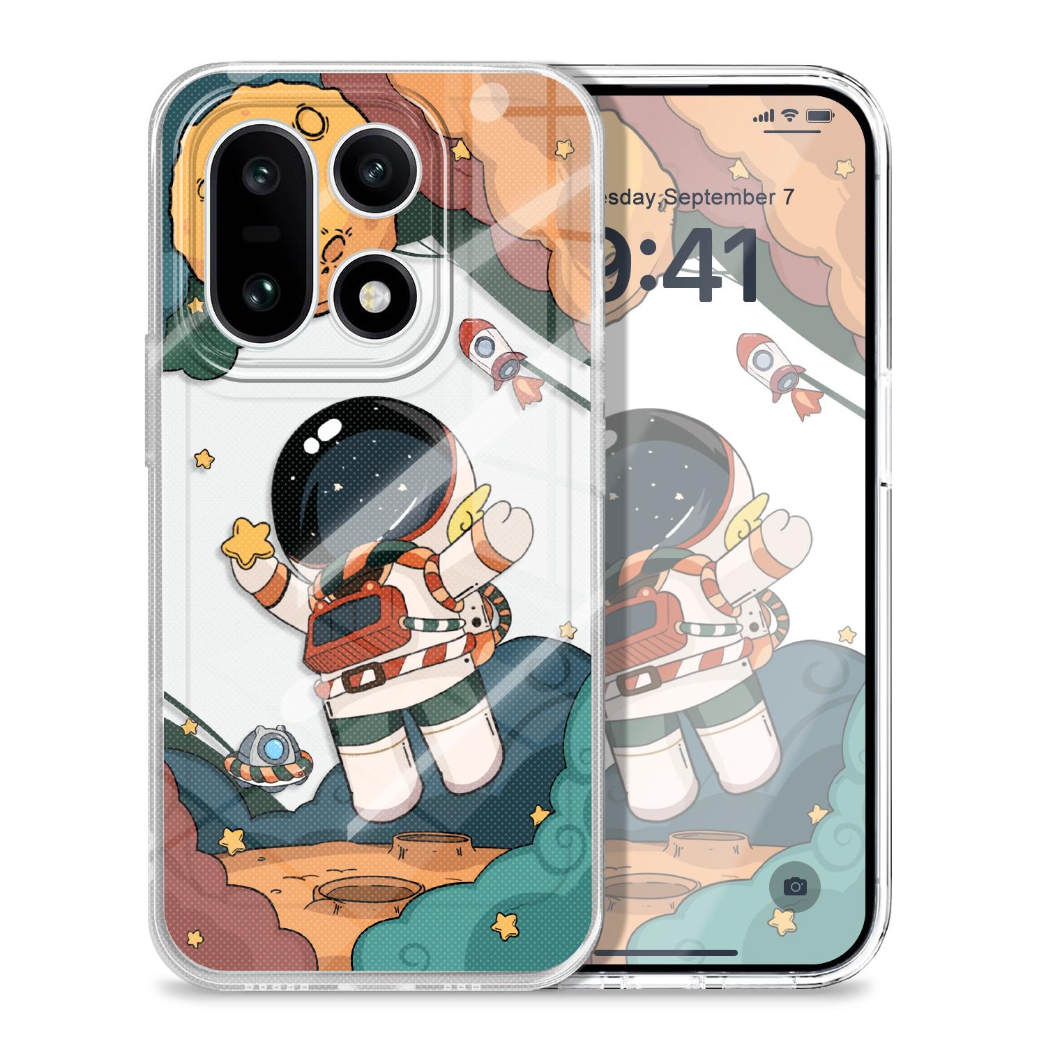 

Dream Astronaut Transparent Phone Case For Oneplus 15 13T 13R 12 12R 11R 10R 10 Pro 9RT Nord 2 5 CE2 CE5 5G Soft TPU Cover OnePlus Nord 5 5G прозорий