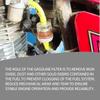 2/5PC Fuel Filter Motorcycle Scooter Filter Tool Motor ATV Fuel Filter Accessories