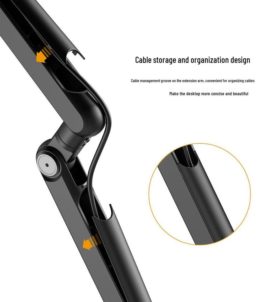 Fifine Professional Shockproof Microphone Stand with Fixed Boom Arm