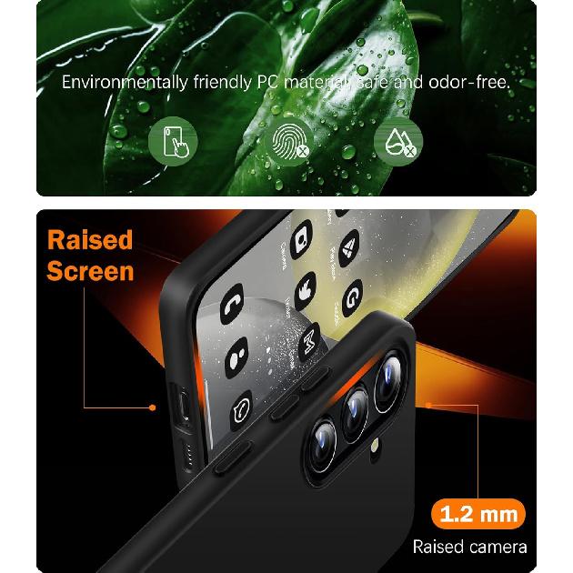 Gxmeuie Ultra Thin Case for Samsung Galaxy S24+ Plus 5G, Silky Touch & Anti-Fingerprint Material, Slim Hard PC Matte Cover Anti-Scratch Shockproof