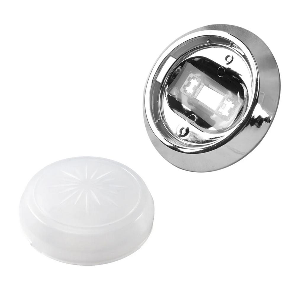 Car Round Dome Light Base & Lens For Chevrolet Camaro Firebird 1971-1981 8732777