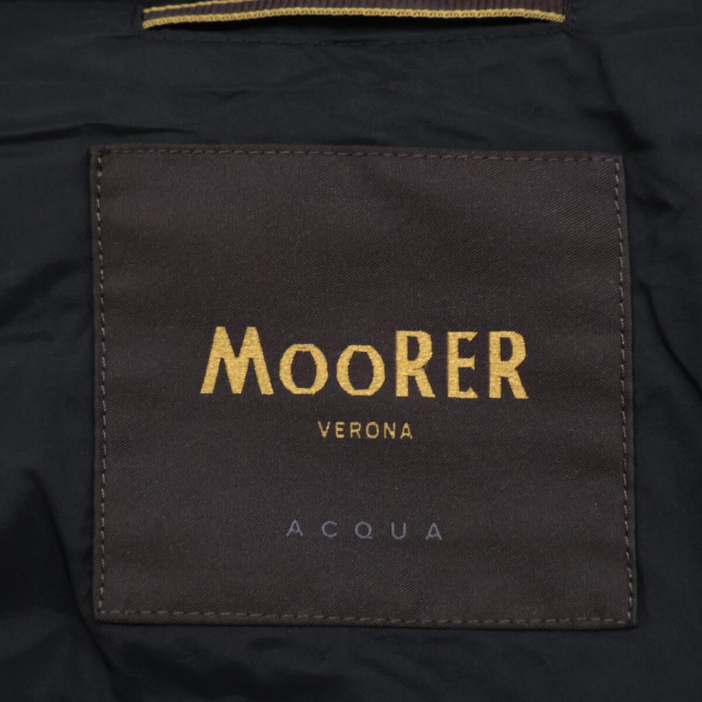 MOORER Black CATALDI-S3 Hooded Down Jacket Jacket 46 blackUsed