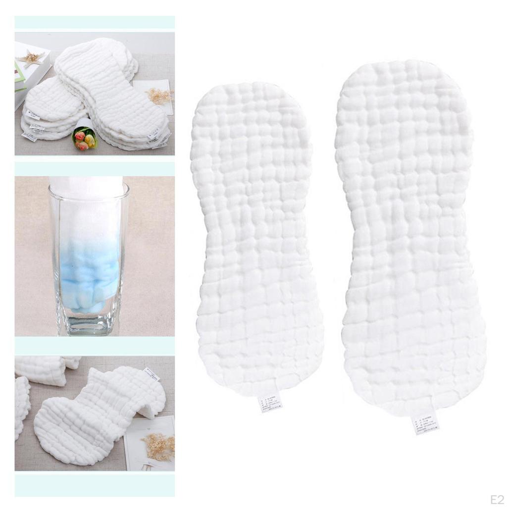 baby Cloth Diaper Inserts Liners Pocket Diapers for Girls Boys