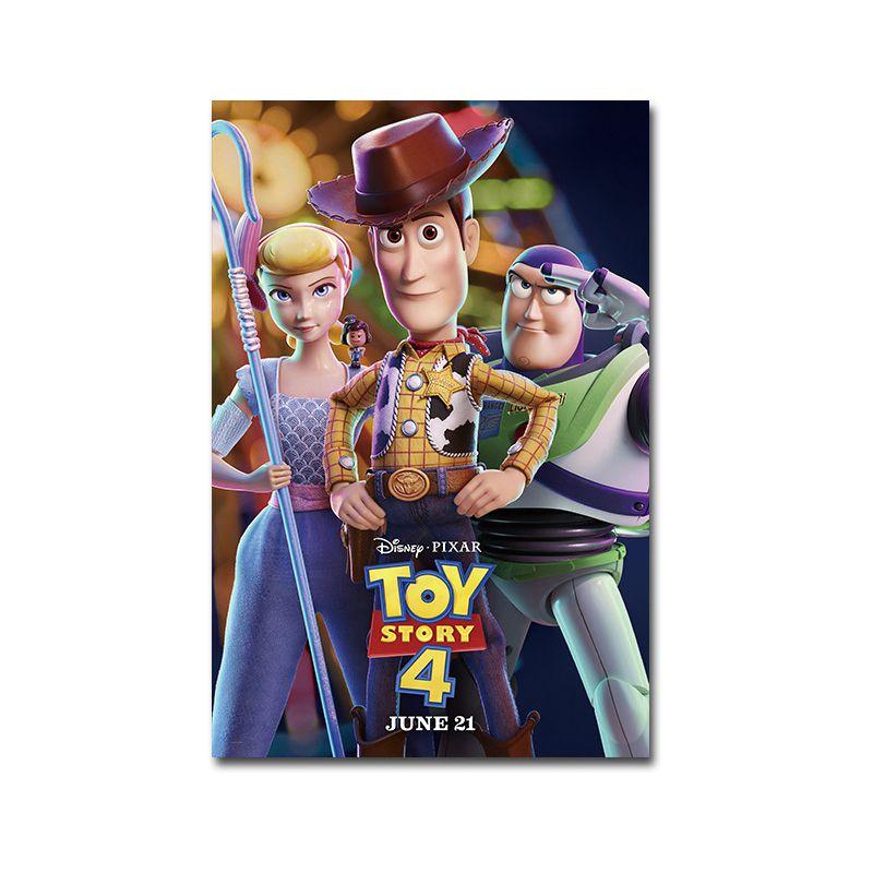 High-resolution Silk Poster Of Toy Story 4 For Home Decoration Enthusiasts**