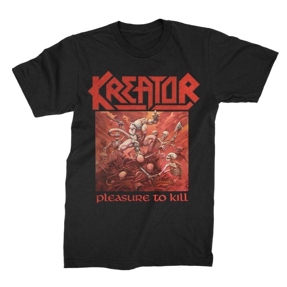 KREATOR PLEASURE TO KILL Black Unisex All Size T-shirt ND658 Unisex T-Shirt