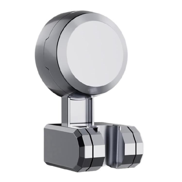 

Multipurpose Shower Bathroom Accessory Suction Holders Sprayer Brackets Portable for Enhances Stability and Flexibility сірий