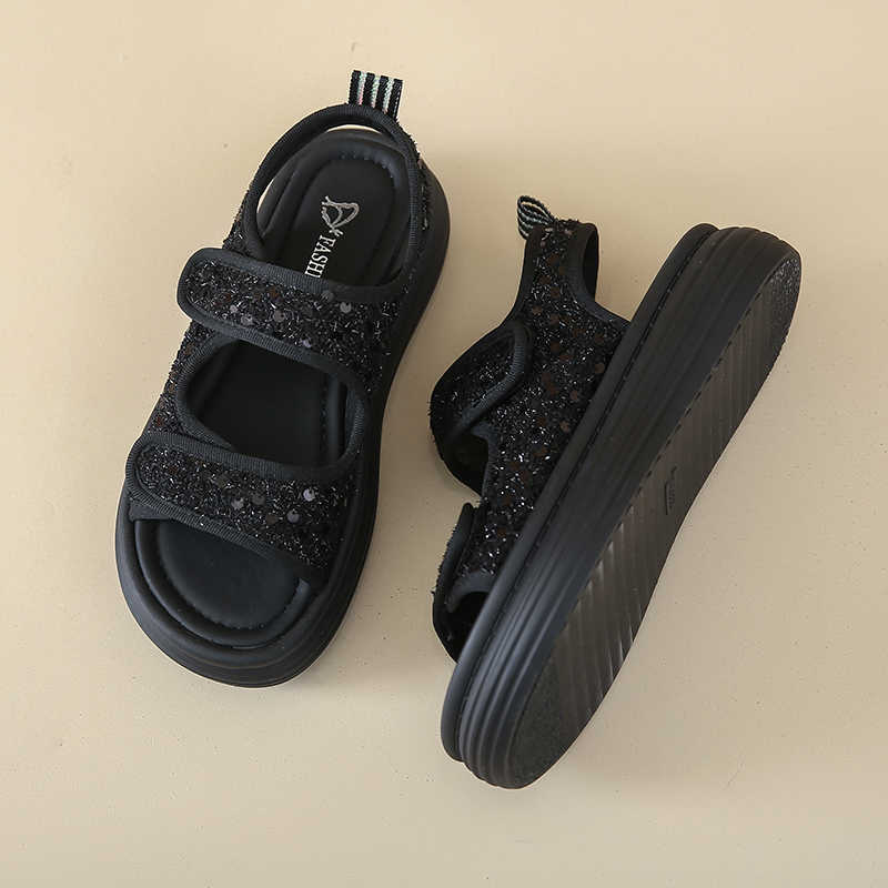 Fashion Light Weight Lightweight Slippers For Summer Women's Sneakers Sale Shoes Low Luxury Sandals Sports Second Hand