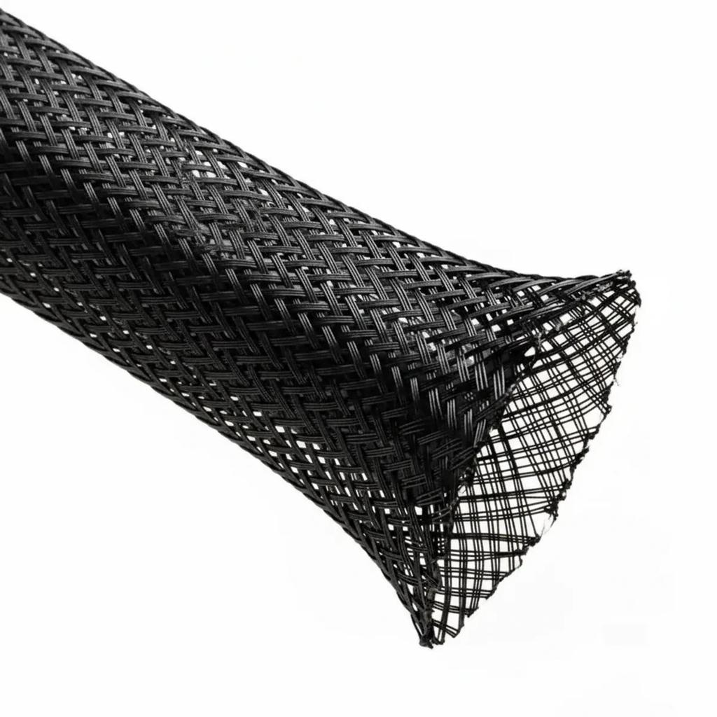 Avifly Pet Expandable Cable Braid - Black