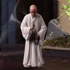 Keramik Mönch Figurinen Statue Handwerk für Haus Garten Bonsai Dekoration