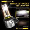 4X 9005 9006 LED Headlights Kit Bulbs 6500K High Low Beam Super White Bright EOA
