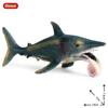 Oenux Ocean Animals Action Figures Sealife Shark Whare Megalodon Model Figurines PVC Home Decoration Kid Cognitive Education Toy