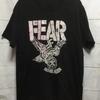 Fear Band Zwart 100% Katoen Maat S T/m 4XL T-shirt Volwassenen