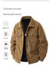 Americká retro pracovně-oděvní manšestrová bunda - Větruodolná, odolná proti opotřebení, ležérní top