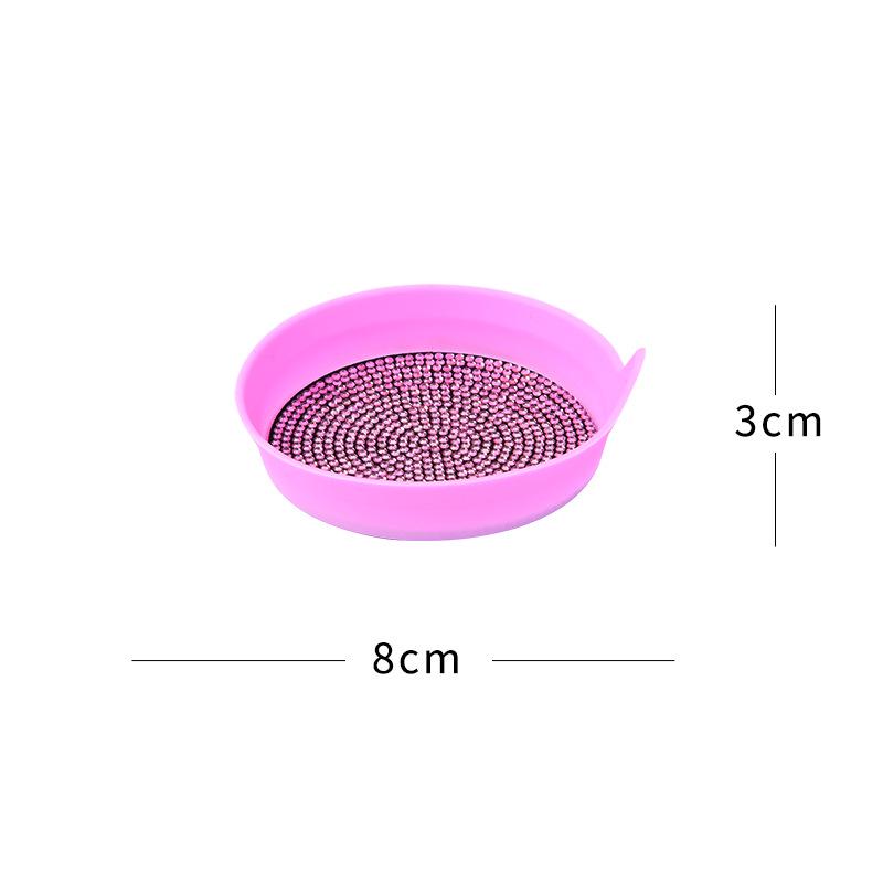 Exclusive Diamond Car Coaster: Non-slip, Heat-Resistant Silicone Cup Holder Pad
