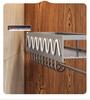 Wall-Mounted Aluminum Multi-Layer Seasoning Rack with Punch-Free Installation