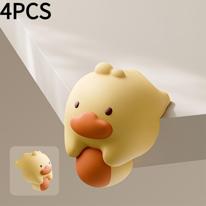 4PCS anti-collision angle anti-knock safety strip household table bed right angle protection anti-collision corner cover silicone hemming