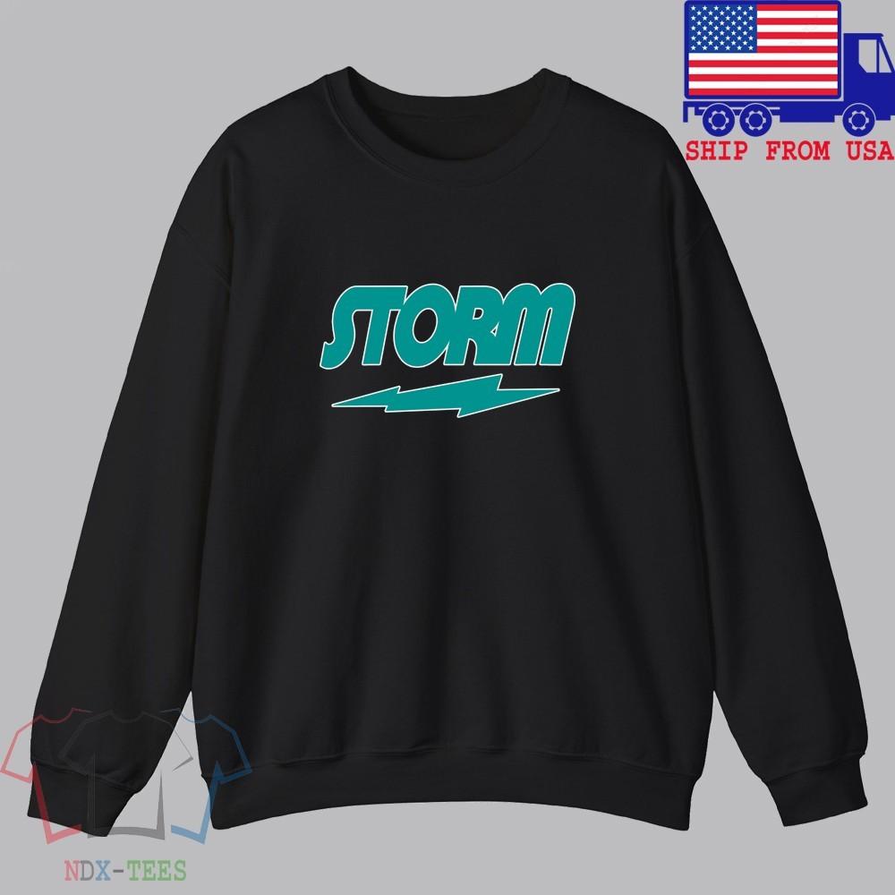 Storm Bowling Men#039;s Black Size S to 3XL Unisex T-Shirt XXL