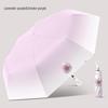 KarLot Gradient Flower Automatic Sun/Rain Umbrella