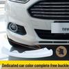 Front Bumper Lower Trim & Side Skirt for 2013-2016 Ford Mondeo