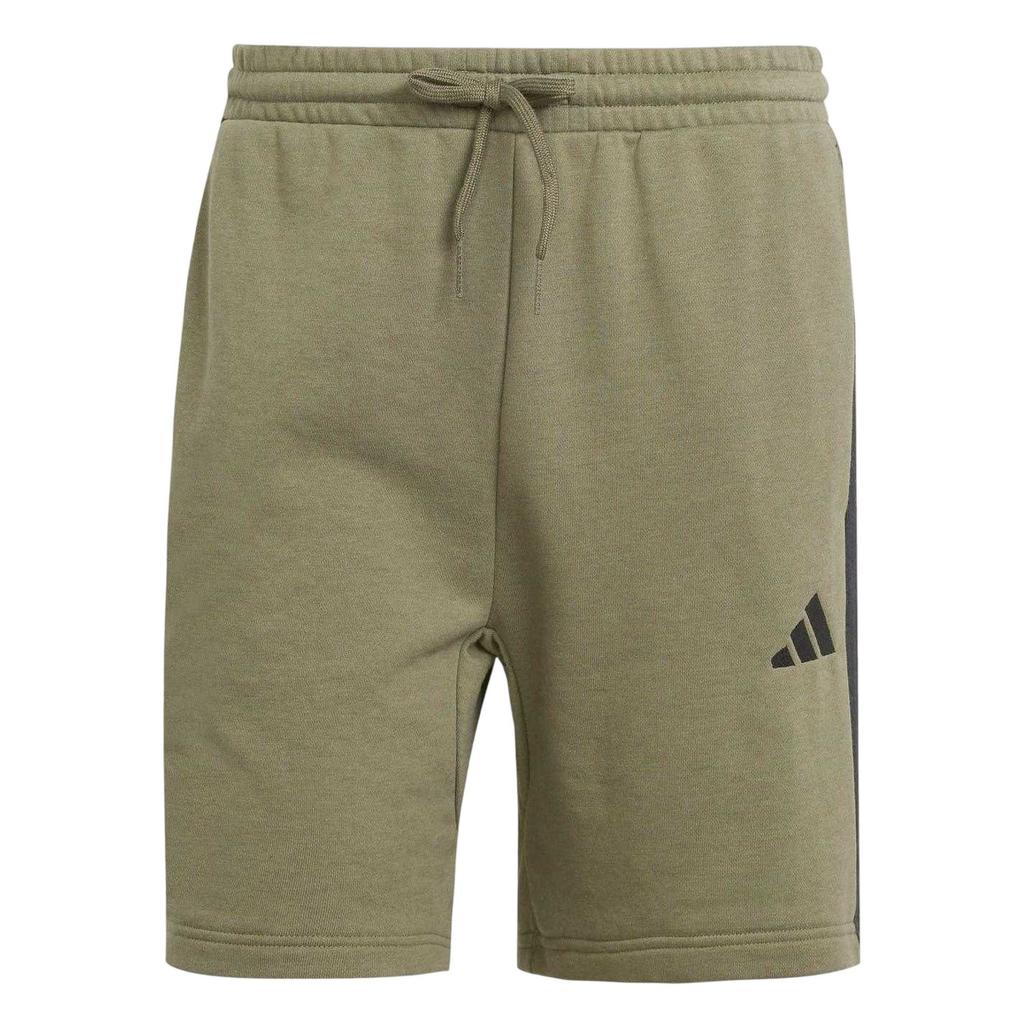 adidas Mens Fleece 3 Stripes Shorts