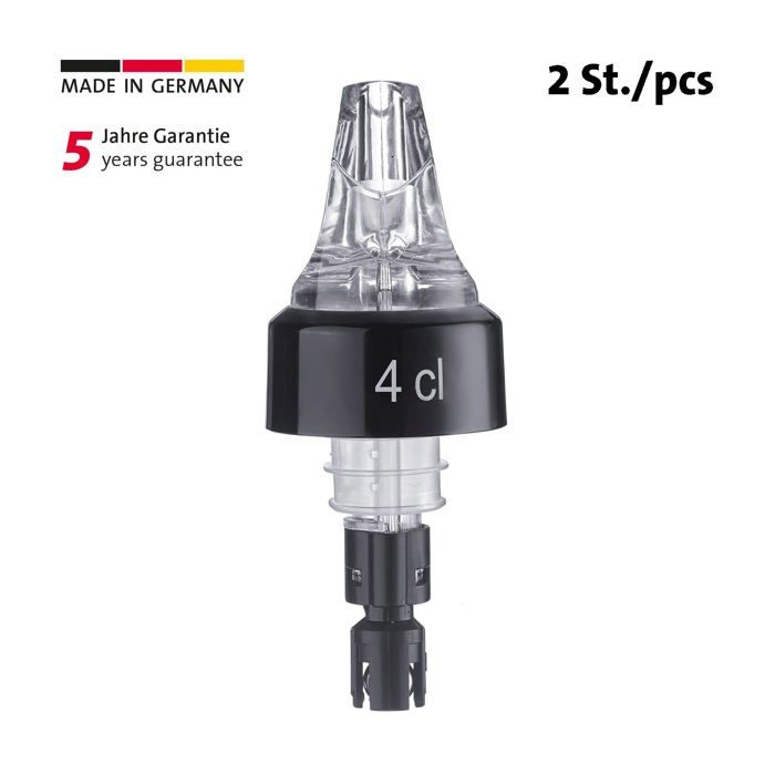 Bec verseur - westmark - 994022eg - anti-goutte - 2 pièces - transparent