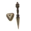 Metal Vajra Gold Dorge Antique Dorjes Buddhism Dorjes Phurba Amulet Ritual Items of Tibetan Buddhism Fengshui Ornament